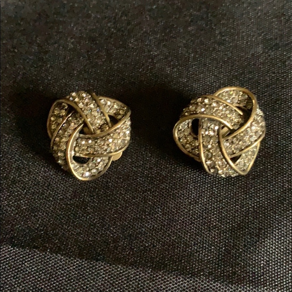 Heidi Daus clip on earrings